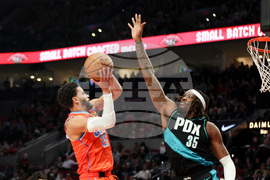 Thunder Trail Blazers Basketball