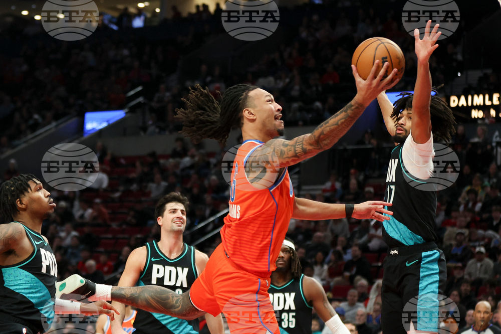 Thunder Trail Blazers Basketball