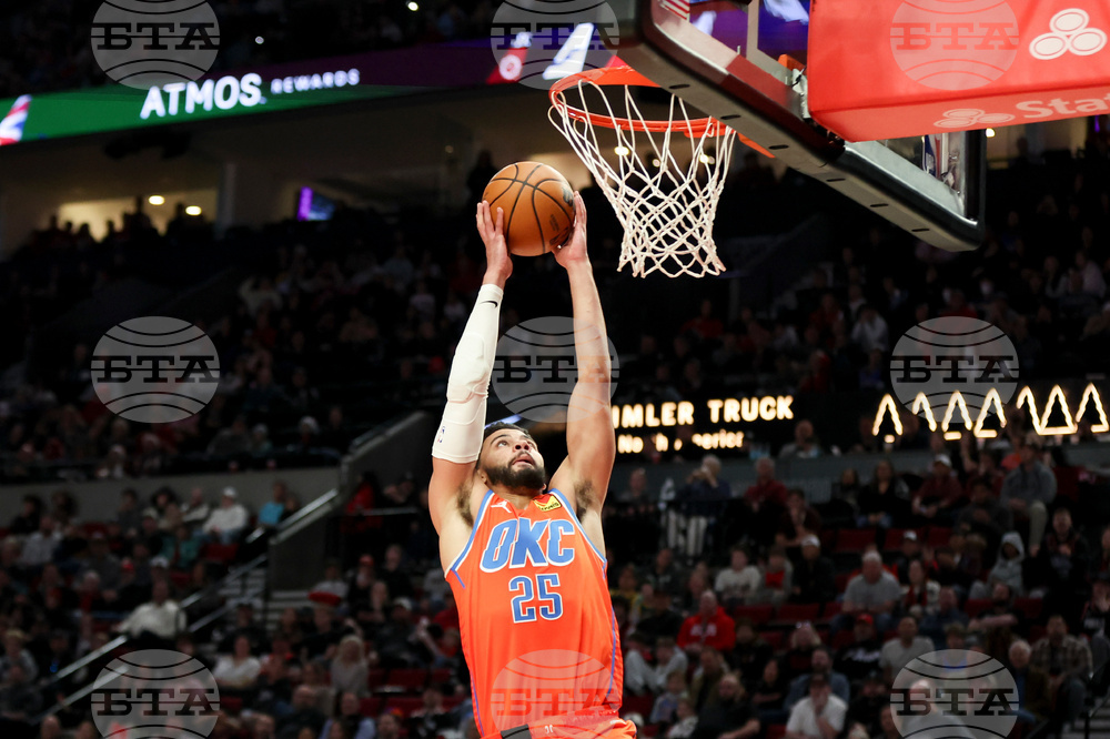 Thunder Trail Blazers Basketball