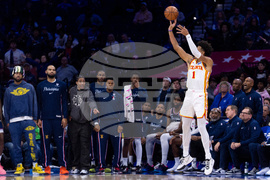 Hawks 76ers Basketball