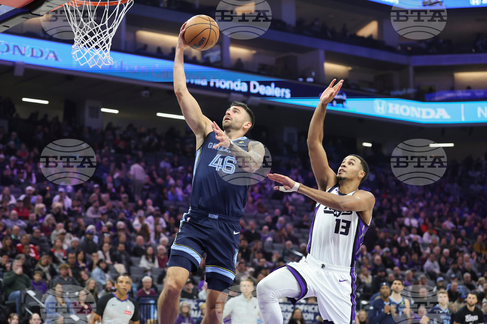 Grizzlies Kings Basketball