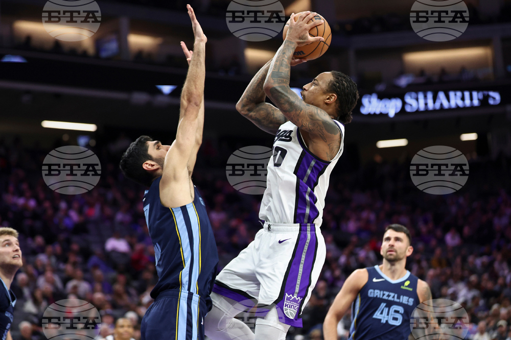 Grizzlies Kings Basketball