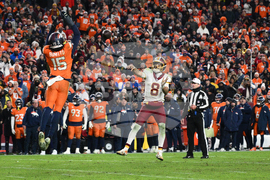 APTOPIX Broncos Commanders Football