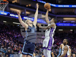 Grizzlies Kings Basketball