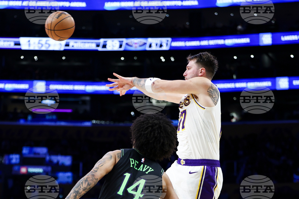 Pelicans Lakers Basketball