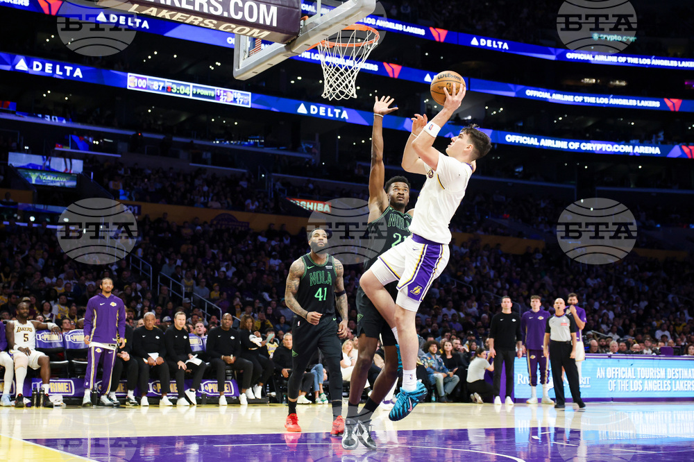 Pelicans Lakers Basketball