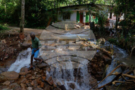 Sri Lanka Extreme Weather Asia Flooding