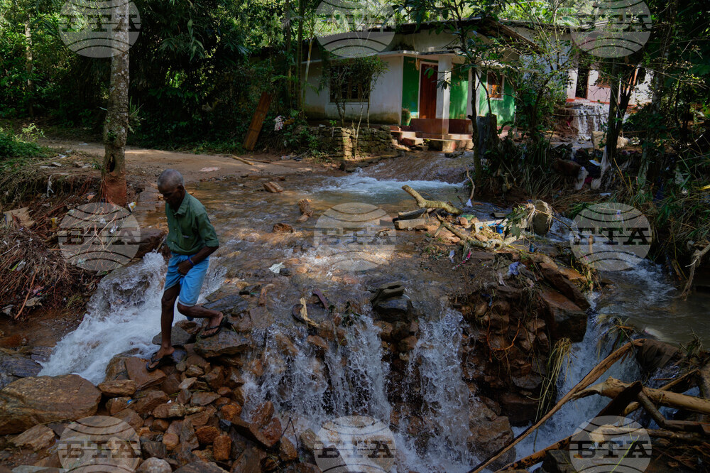 Sri Lanka Extreme Weather Asia Flooding