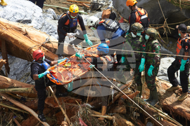 Indonesia Extreme Weather Asia Flooding