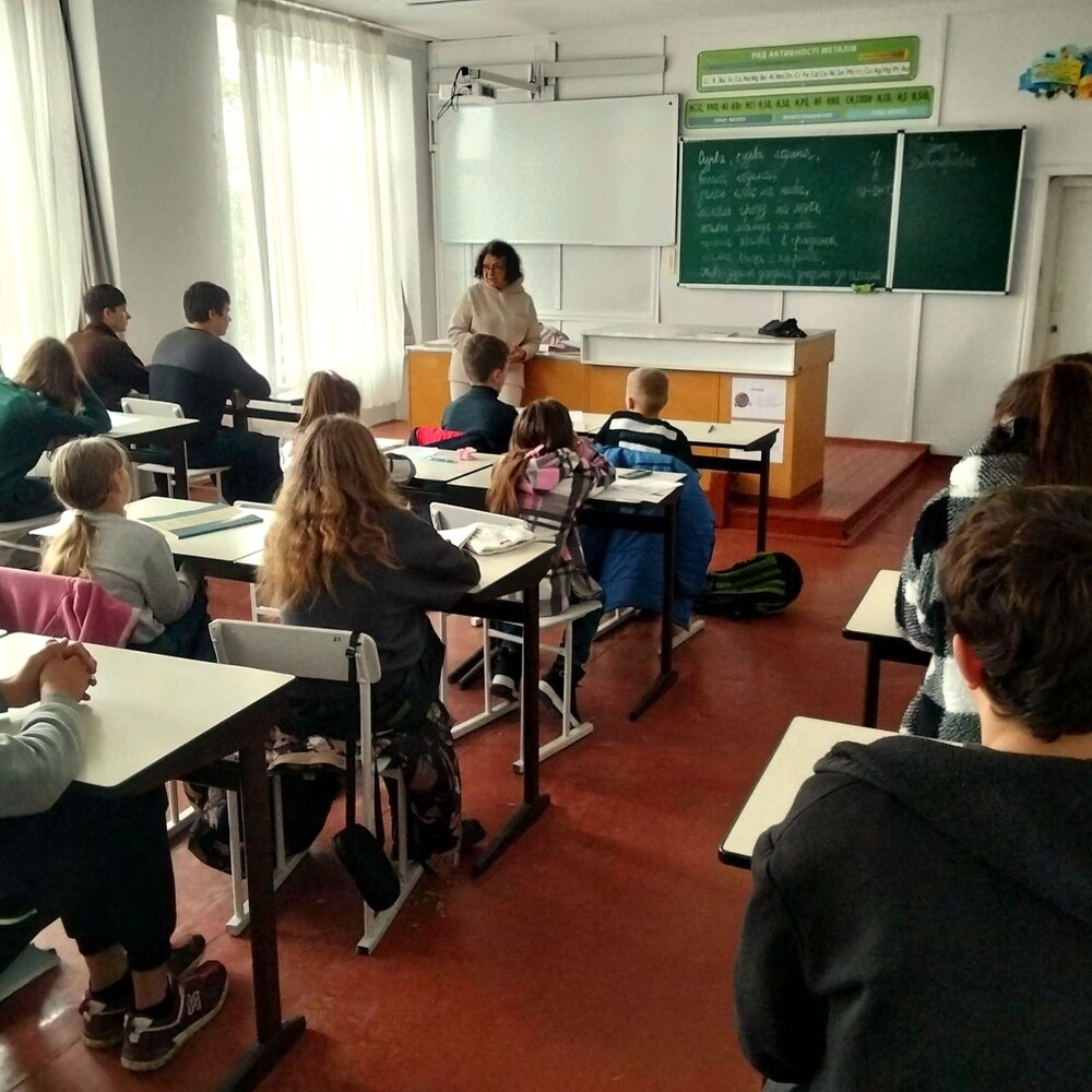 Лекция, посветена на българските традиции, се състоя в българско училище в град Рени, Украйна