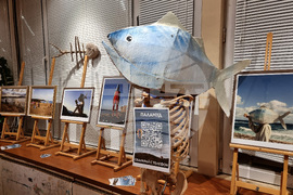 Варна - школа „Дедал“ - изложба - пленер „Море в ремонт“