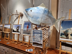 Варна - школа „Дедал“ - изложба - пленер „Море в ремонт“