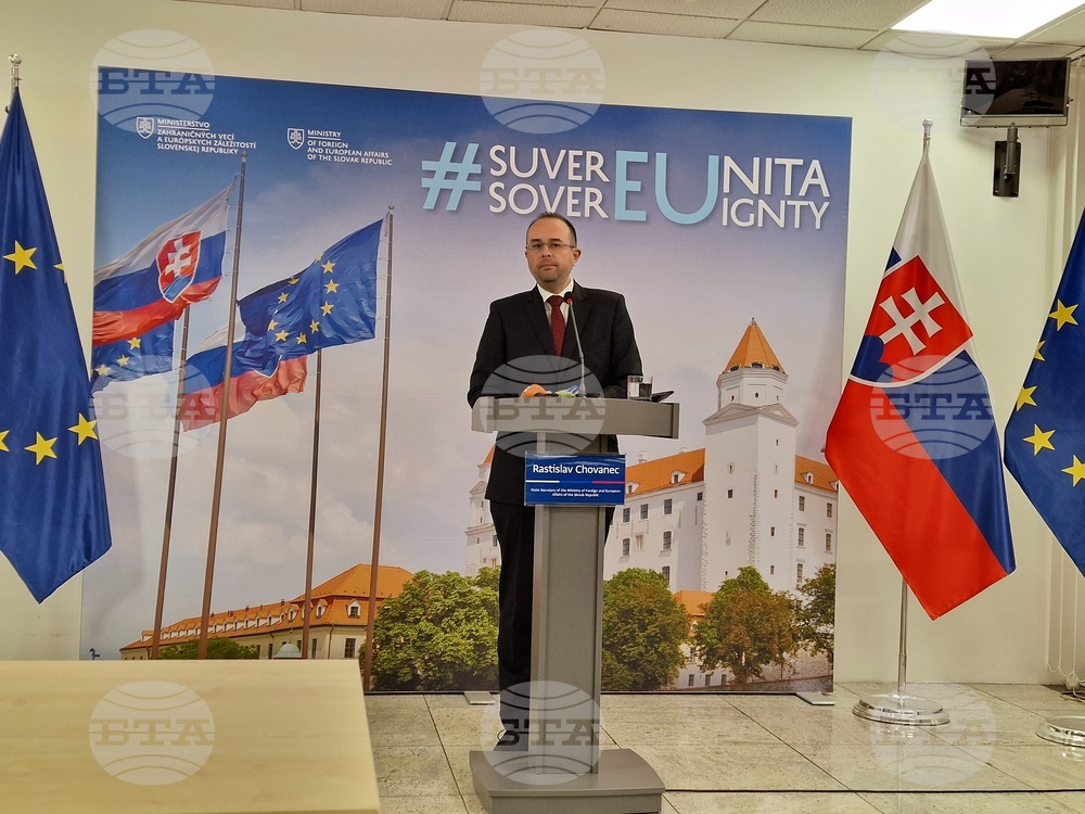 Еврото е връхната точка на европейските интеграционни процеси, каза държавният секретар на външните работи на Словакия Растислав Хованец