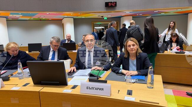 Labour Minister Gutsanov Attends EU Council Meeting in Brussels