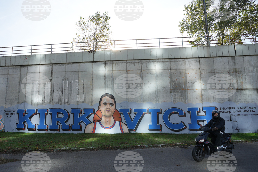 Serbia US Charlie Kirk