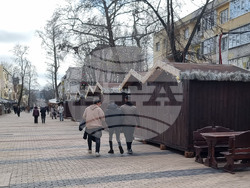 Добрич - коледна украса - подготовка