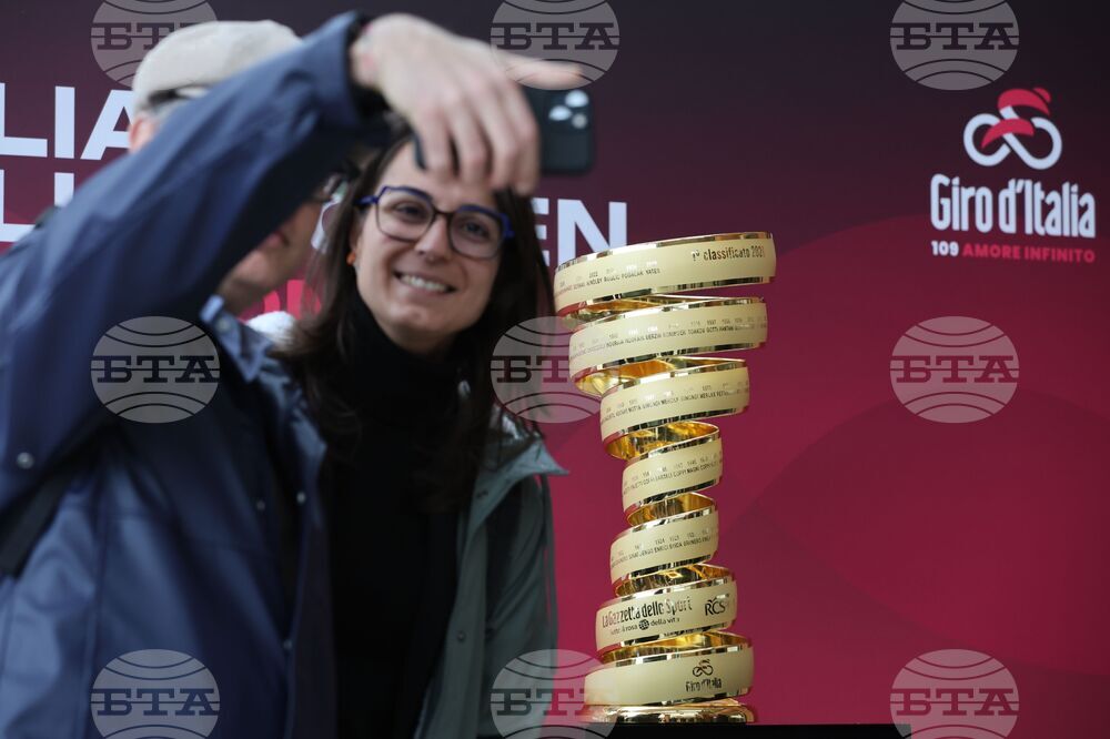 Италия - „Джиро д'Италия“ - колоездачна обиколка - церемония