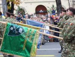 Румъния - Букурещ - национален празник - военен парад