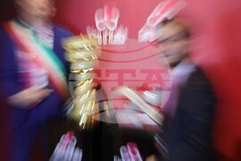 Италия - „Джиро д'Италия“ - колоездачна обиколка - церемония