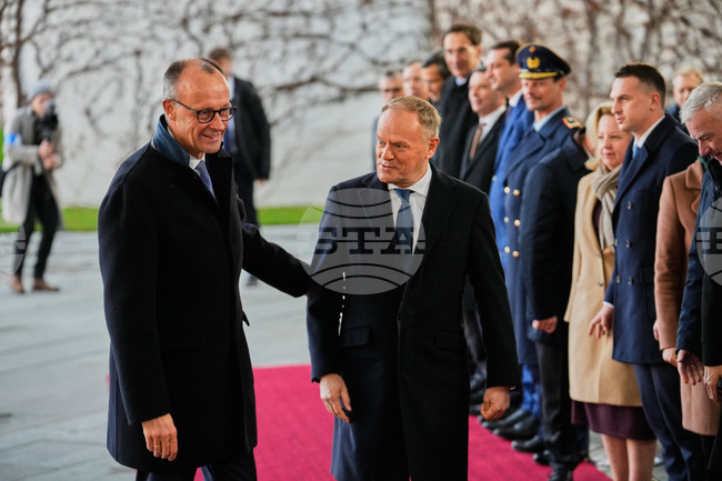 Германия и Полша планират догодина да сключат пакт за отбранително сътрудничество, заяви Фридрих Мерц