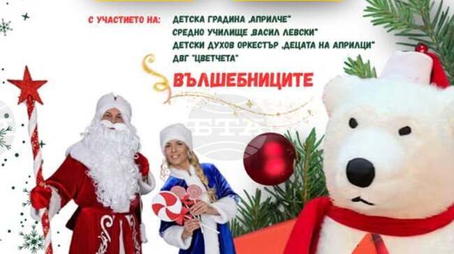 Коледната елха на Априлци ще грейне на 7 декември, а общината подготвя пъстра празнична програма