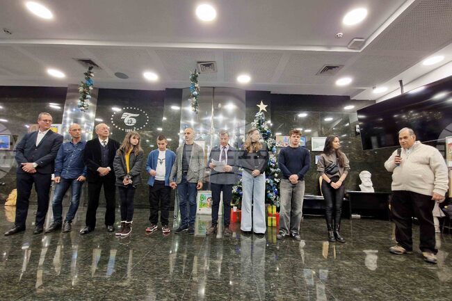 Ние работим заедно за изграждане на духовния път на България, каза Мартин Карагеоргиев за изложбата „Докосване до безкрая“