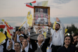 APTOPIX Lebanon Mideast Pope