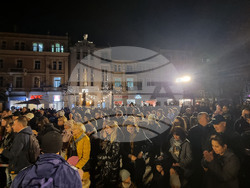 Пловдив  - коледни светлини - тържествено запалване