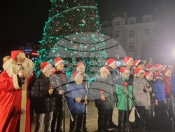 Пловдив  - коледни светлини - тържествено запалване