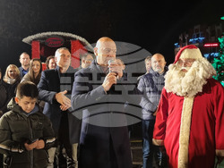 Пловдив  - коледни светлини - тържествено запалване