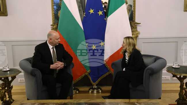 Bulgarian, Italian PMs Agree on Intergovernmental Meeting in March 2026