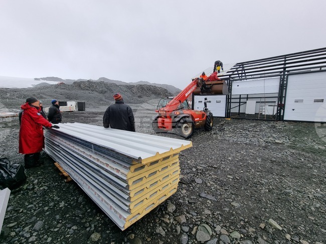 Day 69: Equipment Storage Building Constructed at Bulgarian Antarctic Base