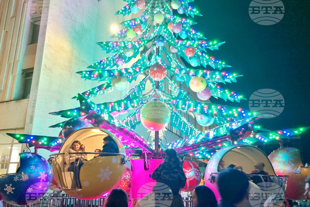 Пловдив - Коледен базар - откриване