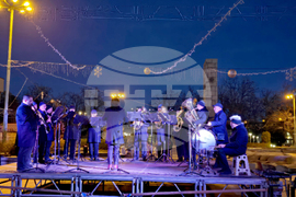 Видин - коледна елха - светлини - тържествено запалване