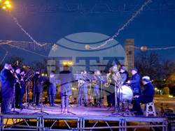 Видин - коледна елха - светлини - тържествено запалване