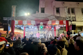 Пловдив - Коледен базар - откриване