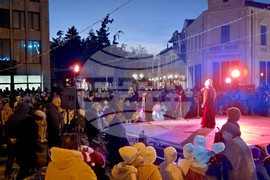 Видин - коледна елха - светлини - тържествено запалване