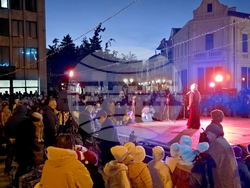 Видин - коледна елха - светлини - тържествено запалване