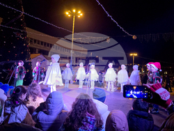 Видин - коледна елха - светлини - тържествено запалване