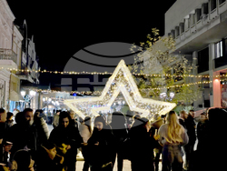 Видин - коледна елха - светлини - тържествено запалване