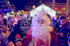 Видин - коледна елха - светлини - тържествено запалване