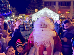 Видин - коледна елха - светлини - тържествено запалване