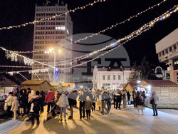 Видин - коледна елха - светлини - тържествено запалване