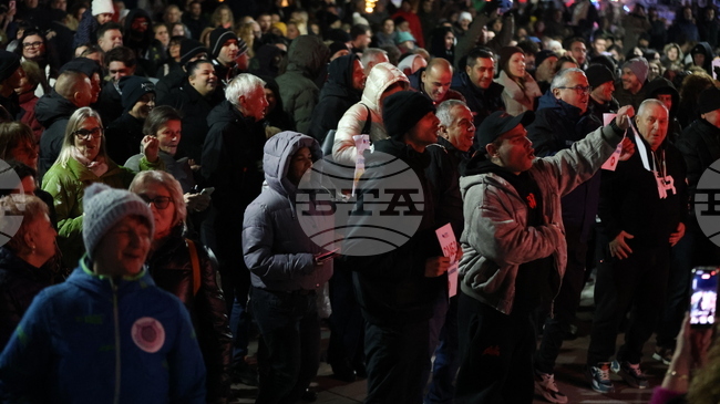 Без напрежение премина протестът в Благоевград срещу бюджета за 2026 година, организиран от студенти в града