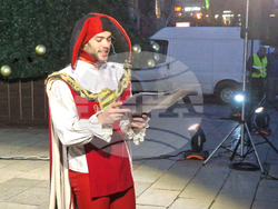 Велико Търново - въздушно-акробатично шоу - светване на коледните светлини