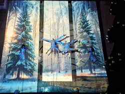 Велико Търново - въздушно-акробатично шоу - светване на коледните светлини