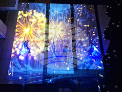 Велико Търново - въздушно-акробатично шоу - светване на коледните светлини