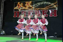 Плевен -  коледна елха - светлини