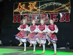 Плевен -  коледна елха - светлини