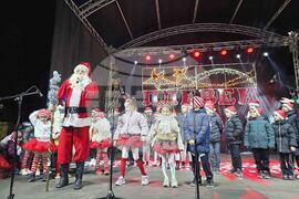 Плевен -  коледна елха - светлини